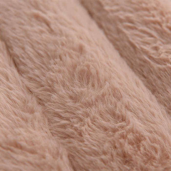 91家纺网 家纺一手货源 找家纺 亿丁点床垫 2023新款A类加厚兔毛绒床垫 兔绒记忆棉充填驼色