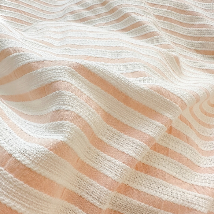 91家纺网 家纺一手货源 找家纺 怡家居 2023新款色织棉麻提花加绒四件套 锦瑟-奶玉