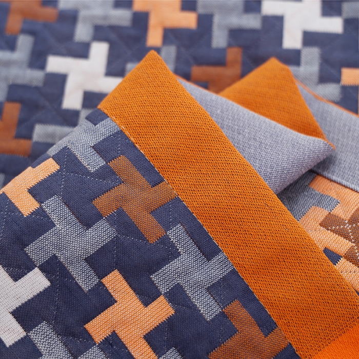 91家纺网 家纺一手货源 找家纺 枕巾新款纯棉一对装全棉家用纱布枕头套巾高档男生枕头巾垫巾学生宿舍 阳光风车-藏青