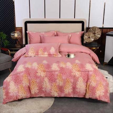 91家纺网 家纺一手货源 找家纺 （总）金纱玉纺家纺 2024新款加厚AB版四件套