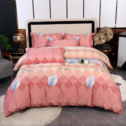 91家纺网 家纺一手货源 找家纺 （总）金纱玉纺家纺 2024新款加厚AB版四件套