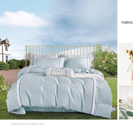 91家纺网 家纺一手货源 找家纺 （总）权瑾家纺 120支长绒棉四件套-午后时光