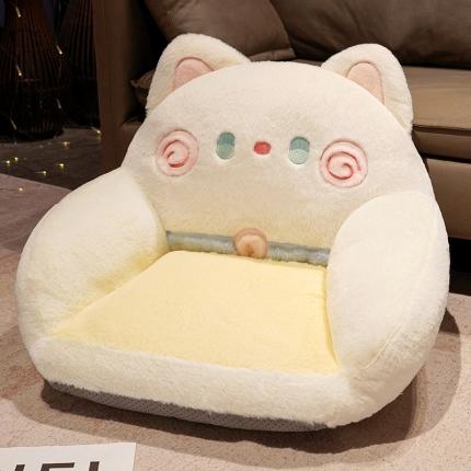 91家纺网 家纺一手货源 找家纺 （总）仟亿莱  2023新款抱抱猫倚靠小沙发沙发坐垫