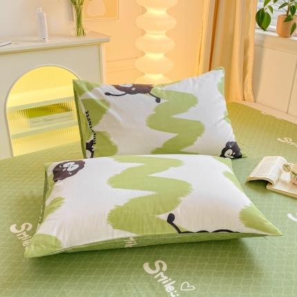 91家纺网 家纺一手货源 找家纺 （总）黑马家居2023全棉印花喷气12868套件-单品枕套