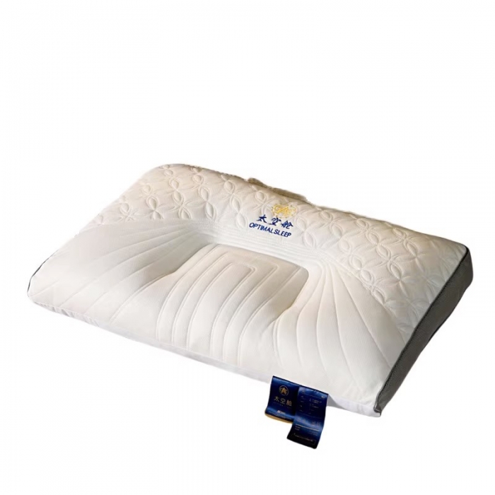 91家纺网 家纺一手货源 找家纺 凡星 2023新款太空舱圆角单边乳胶枕枕头枕芯   