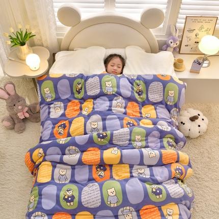 91家纺网 家纺一手货源 找家纺 (总) 宝贝优选 2023新款牛奶豆豆绒护肩被