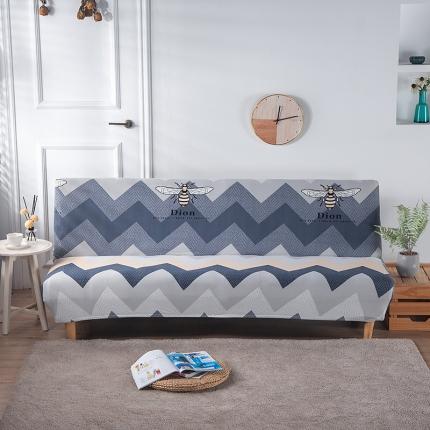 91家纺网 家纺一手货源 找家纺 （总）雅竹 牛奶丝印花沙发床套（无裙边）