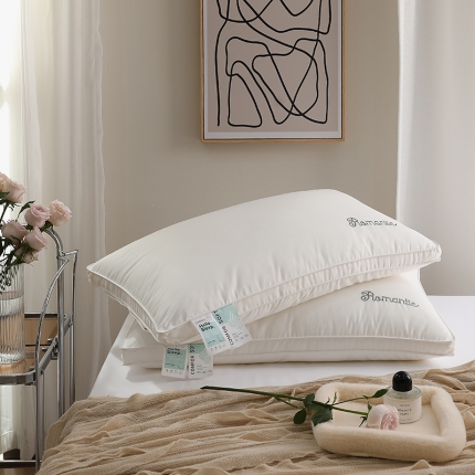 91家纺网 家纺一手货源 找家纺 2025新款 好蓬好软好RUA 每一秒睡眠都值得善待酒店羽丝绒枕芯枕头