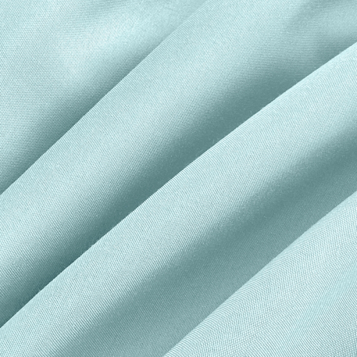 91家纺网 家纺一手货源 找家纺 楠沐 2025年新款纯色双拼水洗棉柔感四件套 水蓝+银灰