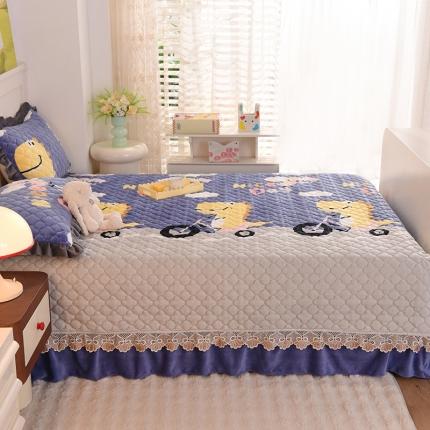 91家纺网 家纺一手货源 找家纺 （总）美达 2025新款A类牛奶绒夹棉大炕盖榻榻米（可定制）