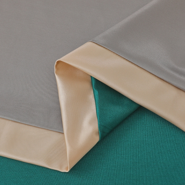 91家纺网 家纺一手货源 找家纺 不打烊 2023新款冰丝美容床罩系列套件—扇子款（此款控价188） 扇子款灰+孔雀蓝 被套灰色