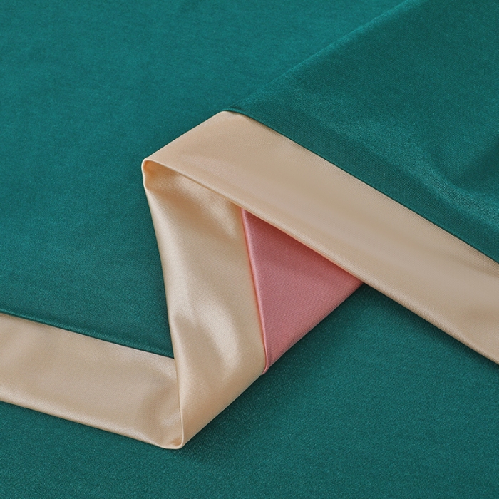 91家纺网 家纺一手货源 找家纺 不打烊 2023新款冰丝美容床罩系列套件—扇子款（此款控价188） 扇子款孔雀蓝