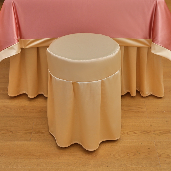 91家纺网 家纺一手货源 找家纺 不打烊 2023新款冰丝美容床罩系列套件—扇子款（此款控价188） 扇子款玉+香槟金 被套玉色