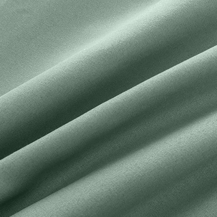 91家纺网 家纺一手货源 找家纺 楠沐 2025年新款纯色双拼水洗棉柔感四件套 军绿+浅驼