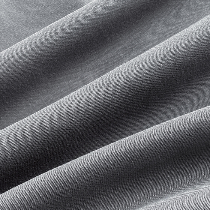 91家纺网 家纺一手货源 找家纺 楠沐 2025年新款纯色双拼水洗棉柔感四件套 深灰ins