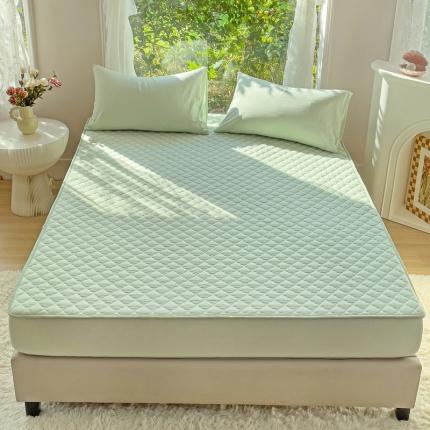 （总）久典 2023全棉色织水洗棉夹棉床笠