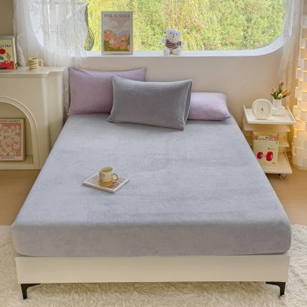 91家纺网 家纺一手货源 找家纺 （总）仟网汇 2023新款牛奶绒单床笠单品