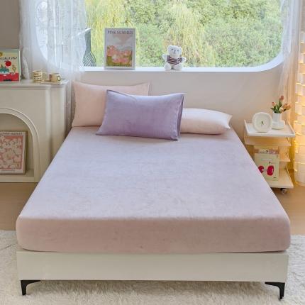 91家纺网 家纺一手货源 找家纺 （总）仟网汇 2023新款牛奶绒单床笠单品