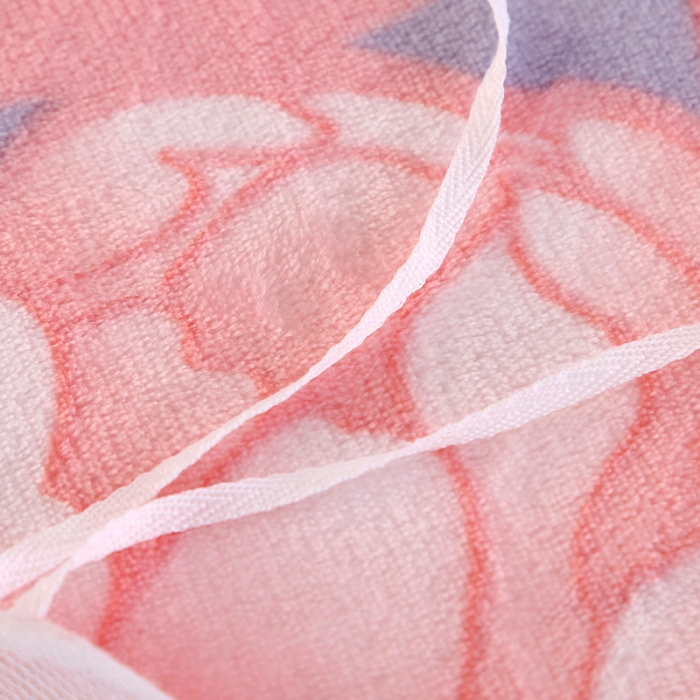 91家纺网 家纺一手货源 找家纺 莱凯家纺 2025新款牛奶绒四件套保暖加厚金貂绒套件 郁金香粉