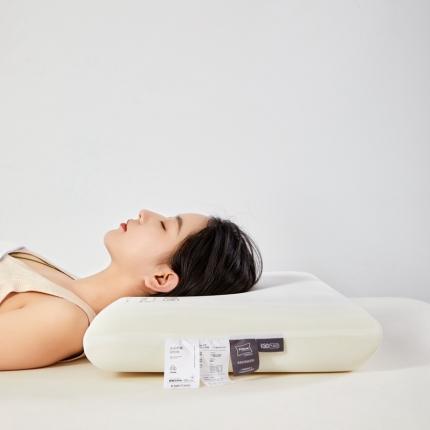 91家纺网 家纺一手货源 找家纺 （总）麦肯锡 2024新款K80气凝枕慢回弹记忆枕-模特