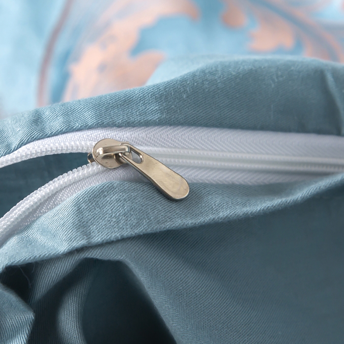 91家纺网 家纺一手货源 找家纺 福丽莱家纺  2023新款贡缎提花床裙四件套（夹棉）黛菲尔兰驼