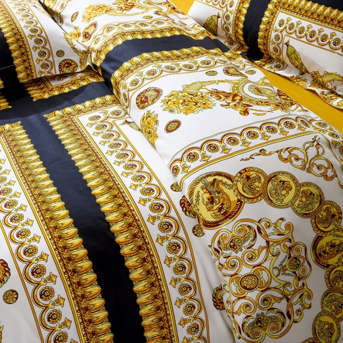 91家纺网 家纺一手货源 找家纺 爵仕家纺 2025新款高端100支臻品奢华长绒棉四件套 sun city