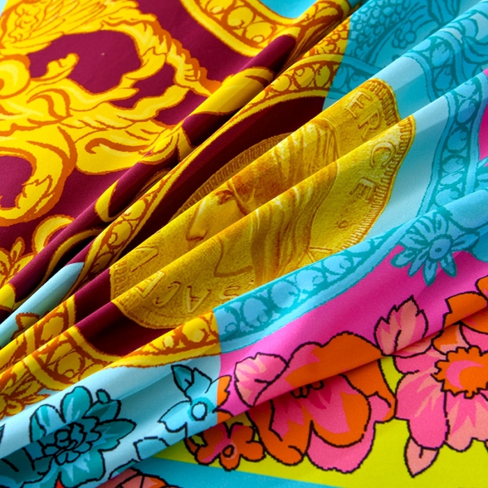 91家纺网 家纺一手货源 找家纺 爵仕家纺 2025新款高端100支臻品奢华长绒棉四件套 盛世王朝彩