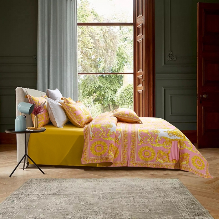 91家纺网 家纺一手货源 找家纺 爵仕家纺 2025新款高端100支臻品奢华长绒棉四件套 天使之城