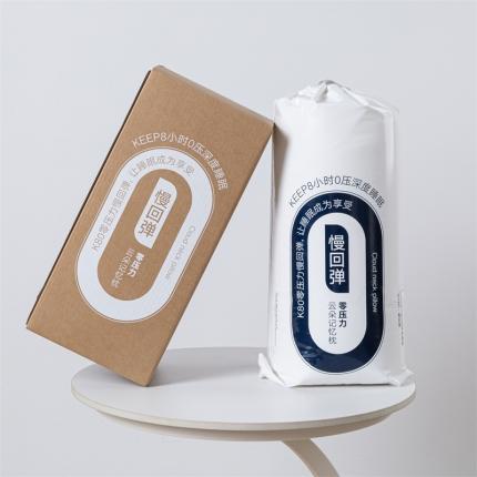 91家纺网 家纺一手货源 找家纺 （总）麦肯锡 2024新款K80气凝枕慢回弹记忆枕-实拍图