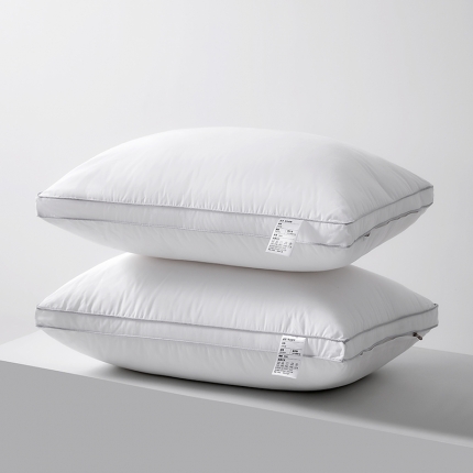 91家纺网 家纺一手货源 找家纺 2023新款 五星酒店舒睡枕 为舒适而生 全棉酒店舒缓高弹枕头