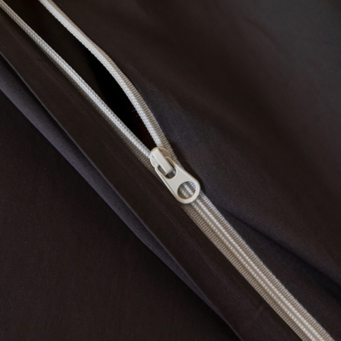 91家纺网 家纺一手货源 找家纺 轩和 2024新款70支埃及匹马棉纯色四件套床笠床单款5个尺寸不断货 影月黑