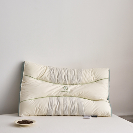 91家纺网 家纺一手货源 找家纺 （总）她喜爱枕芯枕头 2023新款草本决明子枕芯酒店枕芯护颈枕决明子枕