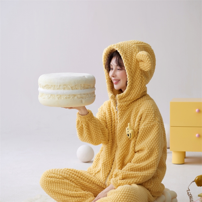 91家纺网 家纺一手货源 找家纺 洛兰沙 2023新款家居服w002