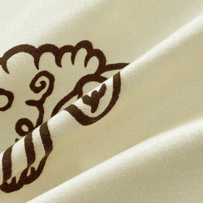 91家纺网 家纺一手货源 找家纺 楠沐 2025年新款亲肤水洗棉磨毛单被套 小绵羊-黄