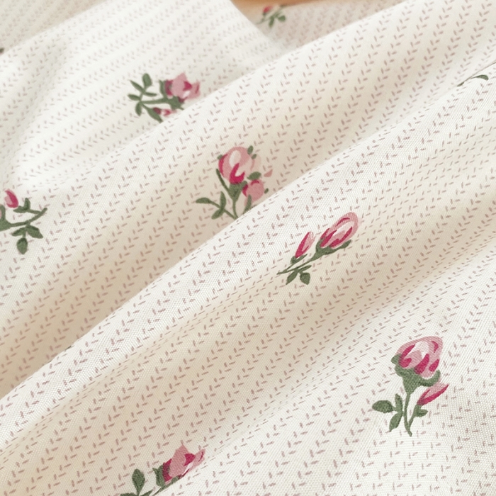 91家纺网 家纺一手货源 找家纺 楠沐 2025年新款亲肤水洗棉磨毛单被套 小月野