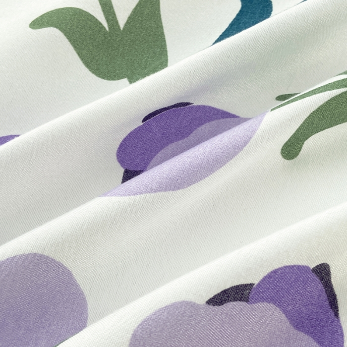 91家纺网 家纺一手货源 找家纺 楠沐 2025新款亲肤水洗棉磨毛四件套 郁金香