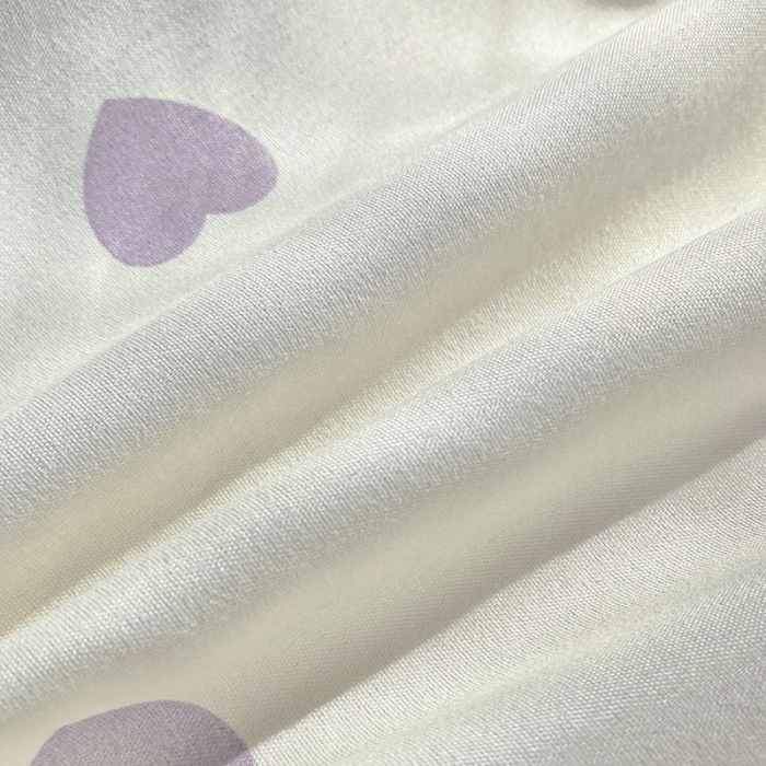 91家纺网 家纺一手货源 找家纺 楠沐 2025新款亲肤水洗棉磨毛四件套 爱心灰