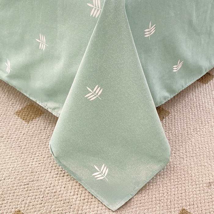 91家纺网 家纺一手货源 找家纺 楠沐 2025新款亲肤水洗棉磨毛四件套 仙草