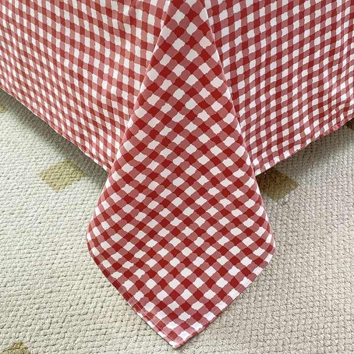 91家纺网 家纺一手货源 找家纺 楠沐 2025新款亲肤水洗棉磨毛四件套 小樱桃