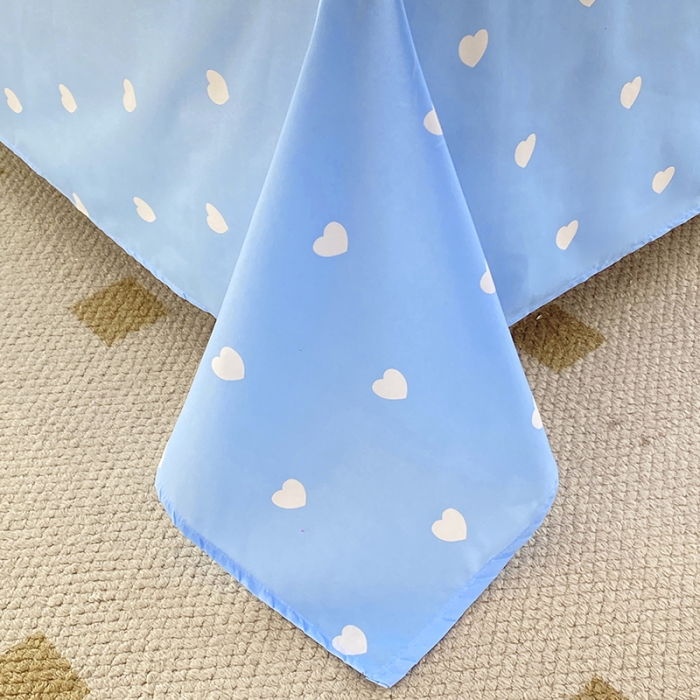 91家纺网 家纺一手货源 找家纺 楠沐 2025新款亲肤水洗棉磨毛四件套 小心情