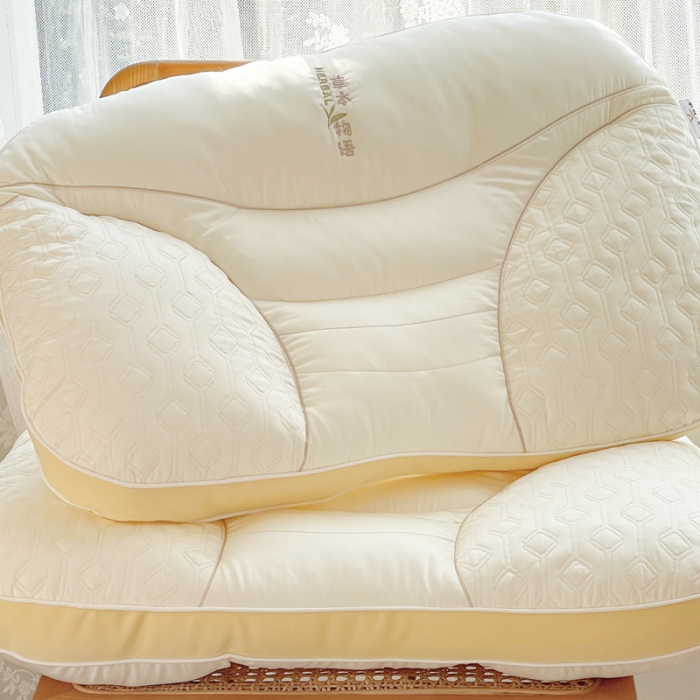 91家纺网 家纺一手货源 找家纺 (总) 歌历斯家纺 2023新款草本物语-新睡眠护颈枕枕头枕芯