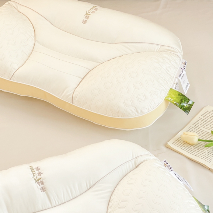 91家纺网 家纺一手货源 找家纺 (总) 歌历斯家纺 2023新款草本物语-新睡眠护颈枕枕头枕芯