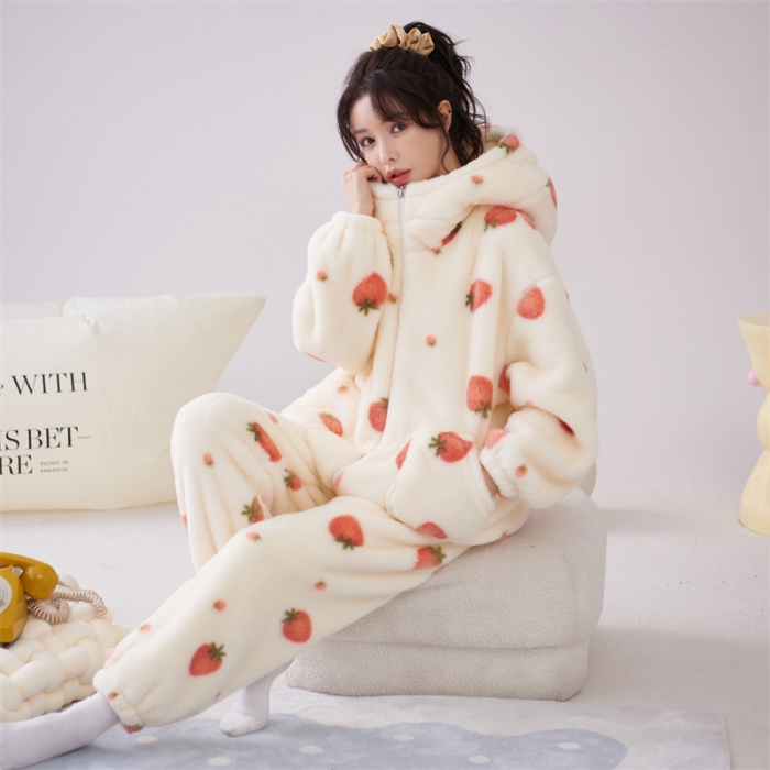 91家纺网 家纺一手货源 找家纺 洛兰沙 2023新款家居服W018