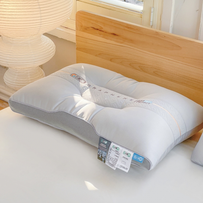 91家纺网 家纺一手货源 找家纺 (总) 歌历斯家纺 2023新款石墨烯黑金枕枕头枕芯