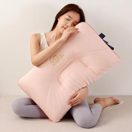 91家纺网 家纺一手货源 找家纺 (总) 梦叶草 2023新款热宇宙石墨烯含有乳胶片芯含导电丝去静电枕头