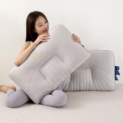 91家纺网 家纺一手货源 找家纺 (总) 梦叶草 2023新款热宇宙石墨烯含有乳胶片芯含导电丝去静电枕头