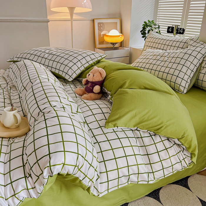 91家纺网 家纺一手货源 找家纺 维娜斯 2023新款亲肤棉水洗棉印花单被套 悉尼