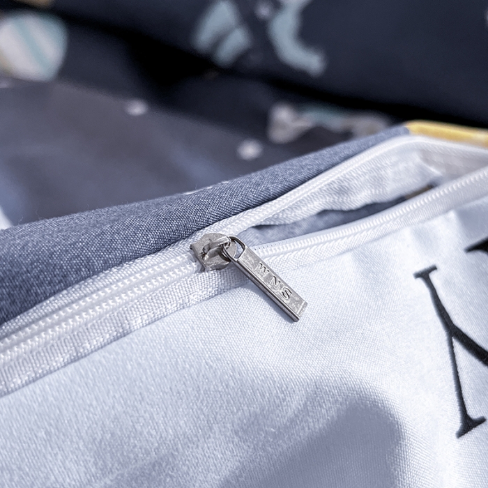 91家纺网 家纺一手货源 找家纺 维娜斯 2023新款亲肤棉水洗棉印花单被套 星际遨游