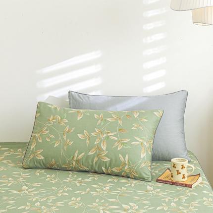 91家纺网 家纺一手货源 找家纺 （总）元元 2024新款13372加密精梳全棉单品套件系列-单枕套