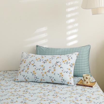 元元 2024新款13372加密精梳全棉单品套件系列-单枕套 爱洛